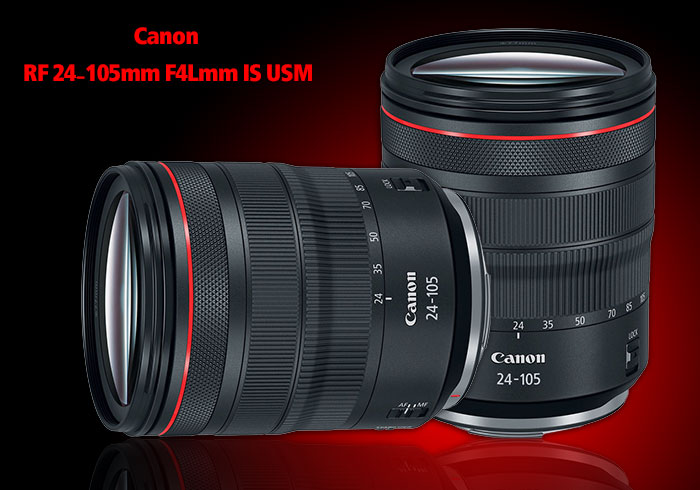 کانن از لنز زوم جدید خود رونمایی کرد Canon RF 24-105mm F4Lmm IS USM