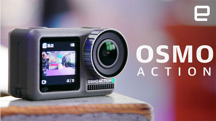 کمپانی DJI دوربین ورزشی OSMO ACTION را رونمایی کرد